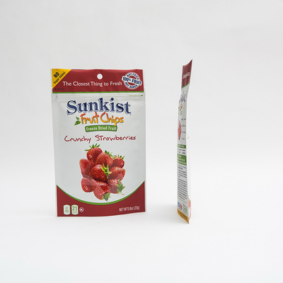 80mm de Steenopv Tribune op Ritssluitingszak drukte de Plastic Zak van de het Fruitverpakking van 0.8oz Droge