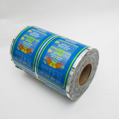 HUISDIERENpe Lidding 340mm Evoh-Voedsel Verpakkingsfilm Gedrukte Kleuren voor Plastic Tray Lock Seal