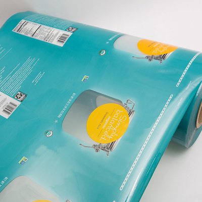 100um 560mm Gemakkelijke Schil Gedrukte Lidding-PE van de Filmpa 8 Kleuren voor Plastic Tray Thermoforming