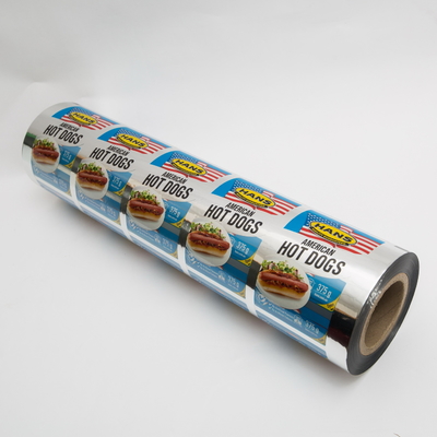 1000m de Peelable Gedrukte Lidding Verzegelende Film van de Filmvmpet Plastic Kop