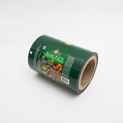 0.63OZ amandelvoedsel van de de Omslag het Plastic Film van de Verpakkingsfilm Broodje Logo Printed