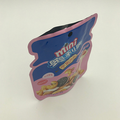 Gestalte gegeven de Douane van 60g 100g doet de Gelamineerde Plastic Zijhoekplaat van de Ritssluitingszak in zakken