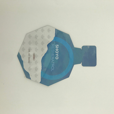 Onregelmatig gevormde Achthoek Plastic Zak met Ritssluitingsvmcpp Commerciële Voedsel Verpakkingszakken