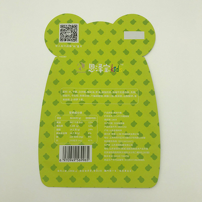 Douane van 80g VMPET gaf de Besnoeiing van de de Zakmatrijs van de Plastic Zakkenritssluiting gestalte