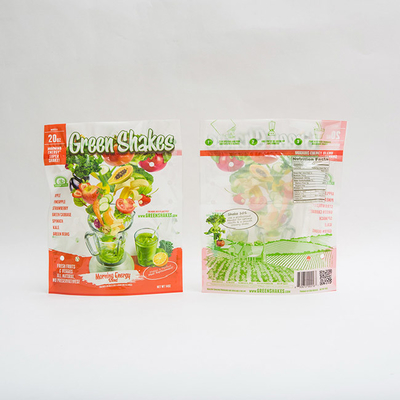 Vochtbestendig Fruit en de Plantaardige Verpakkende Plastic Verpakkende Zak van het Ritssluitings Droge Fruit