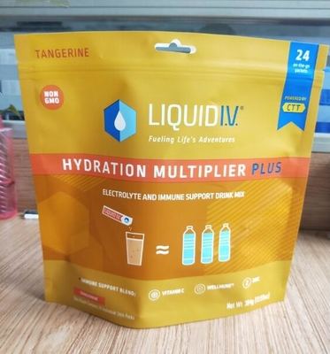 100% PE 7.9OZ de Rekupereerbare Zakvoedsel Zakken van het Verpakkingsdouane Gedrukte Resealable Voedsel