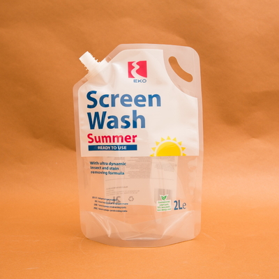 2L plastic Tribune op de Vloeibare Zakken van de Spuitenzak voor de Was van het Vloeistoffenscherm