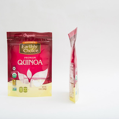 12OZ Quinoa Tribune die op Zakgravure Kleine Plastic Zak Verpakking drukt