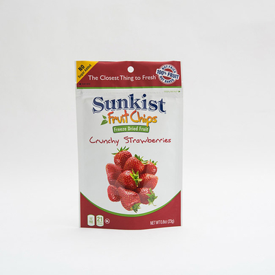 80mm de Steenopv Tribune op Ritssluitingszak drukte de Plastic Zak van de het Fruitverpakking van 0.8oz Droge