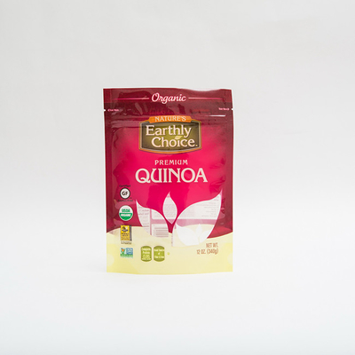 12OZ Quinoa Tribune die op Zakgravure Kleine Plastic Zak Verpakking drukt