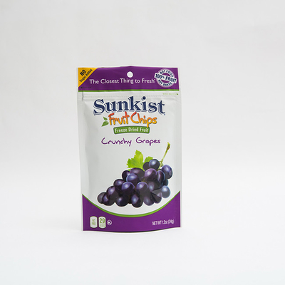 1.2oz de Tribune van fruitspaanders VMPET op Resealable de Zak van de Ritssluitingszak Plastic Verpakking