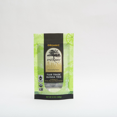 12oz Quinoa Triovoedsel de Zakken van de het Pitzak van Verpakkingszakken 112micron voor Voedsel