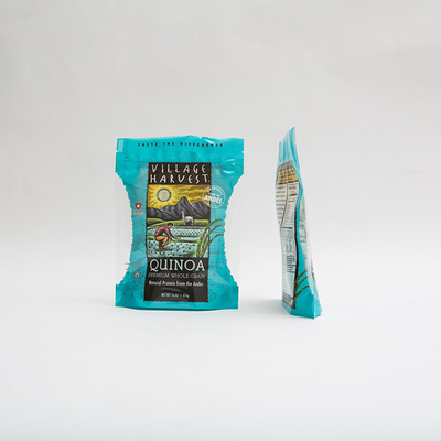 Quinoa van 10oz PET12 Zadenvoedsel Verpakkingszakken met de Duidelijke Druk van de Venstergravure