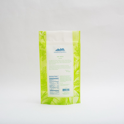 De Douane Plastic Zakken van 24OZ Anahola Granola voor het Voedsel van de Voedsel Plastic Zak Verpakking