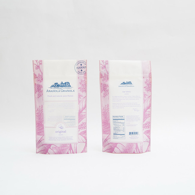 het Voedsel van 24oz Granola Plastic de Ritssluitingszak van de 6 Kleurenverpakking van Verpakkingszakken