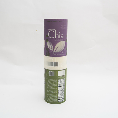8.5oz Chia Seeds Printed Shrink Wrap die Flexibele Antimicrobial Filmsvoedsel Verpakking verpakken