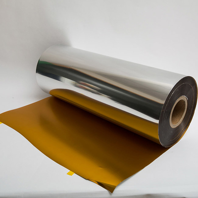 422mm Gouden Thermoforming Film voor van de het Vleesworst van het Huidpak de Verpakkings Plastic Omslag
