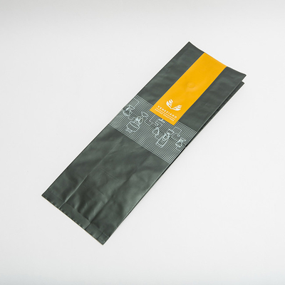 102 Mic Coffee Packaging Bags With-de Douane Verpakkende Tribune van de Luchtklep 500g op Zakken