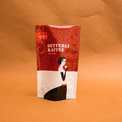 de Koffietribune van 500g 1000g op Zakken van de Zakkenpa15 de Plastic Koffie voor de Bonen van de Grondkoffie