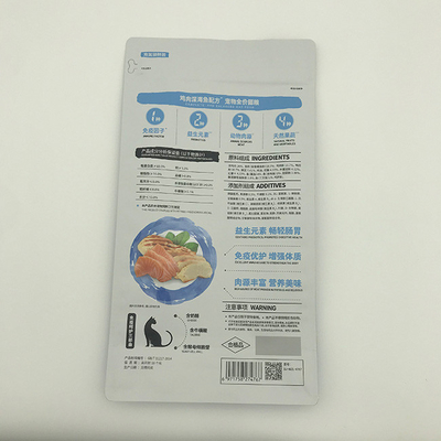280 X 210MM van de de Bodem Zijhoekplaat van 1.5kg de Vlakke Zak PET12 Cat Food In Recyclable Packaging